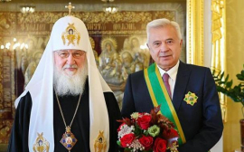 Вагит Алекперов награжден орденом преподобного Сергия Радонежского I степени
